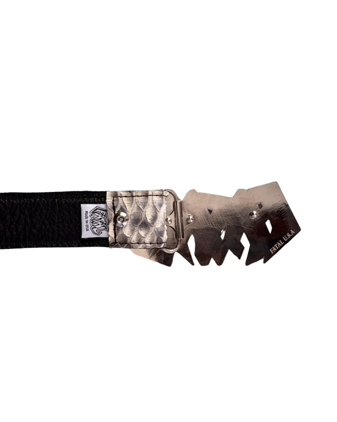 1/1 AUTHENTIC SNAKESKIN BELT