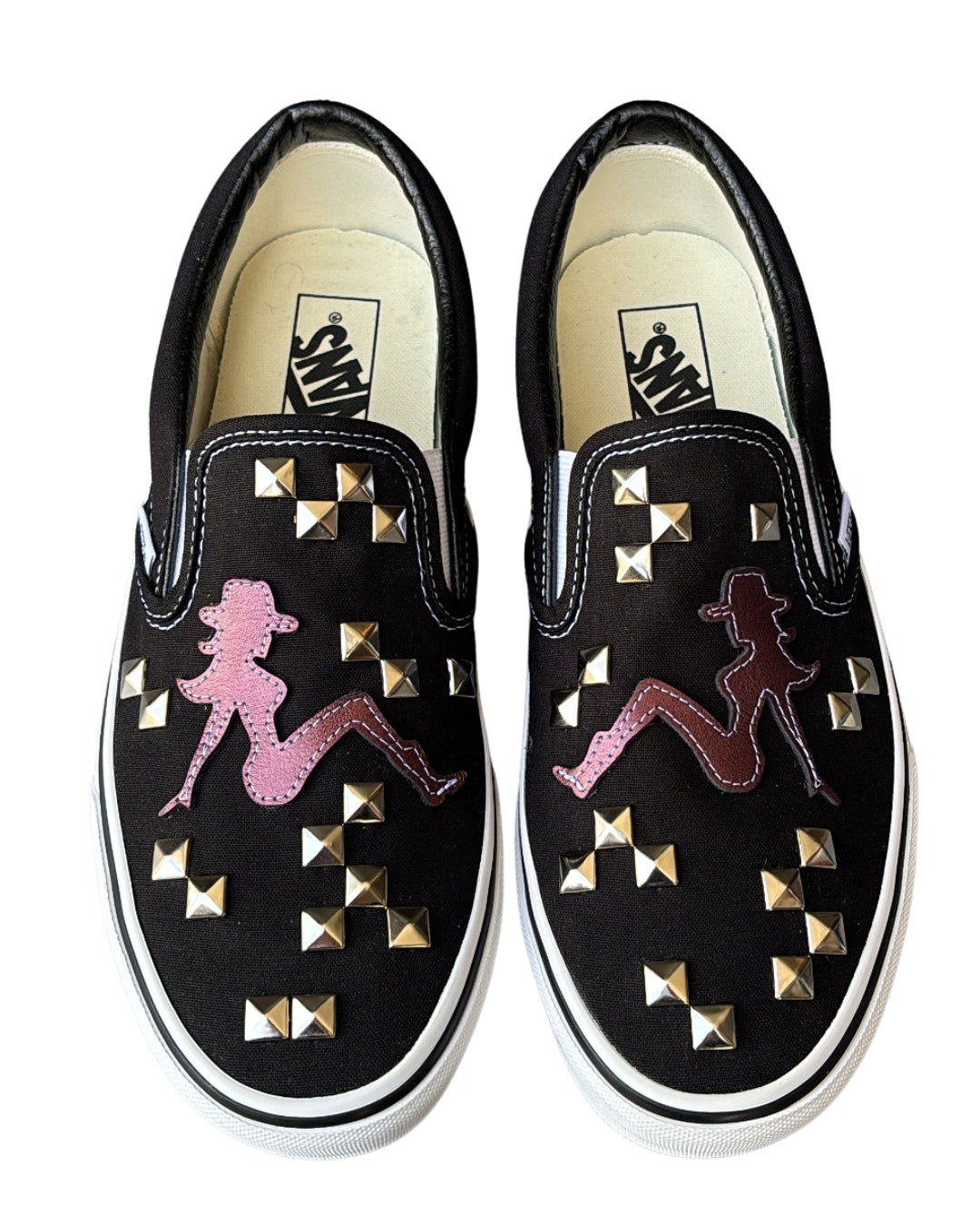 STUDDED MUFLAP SLIP-ONS