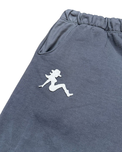 Beaded Sweat-Shorts