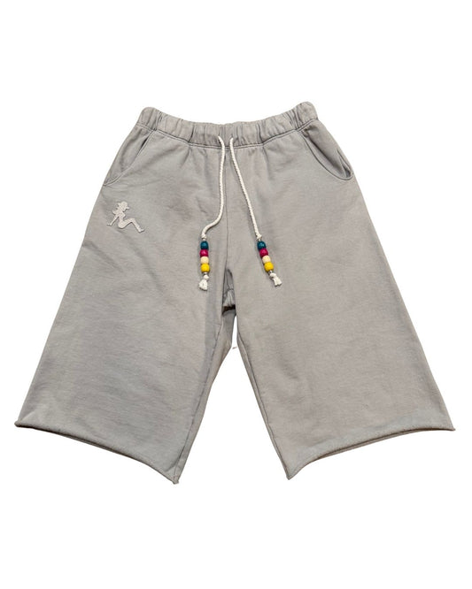Beaded Sweat-Shorts