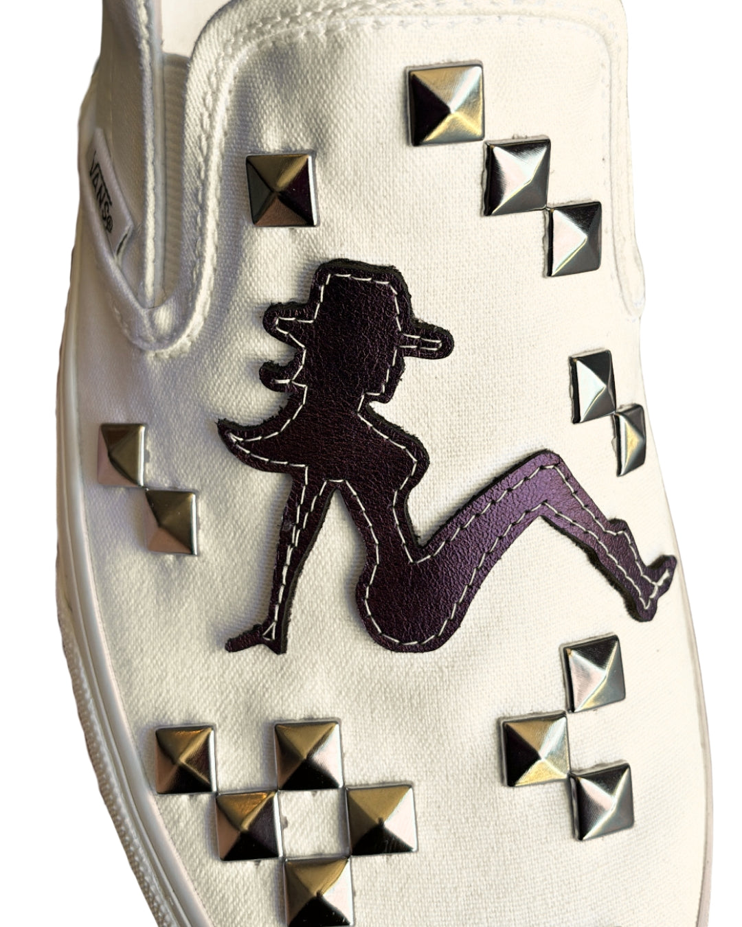 STUDDED MUFLAP SLIP-ONS